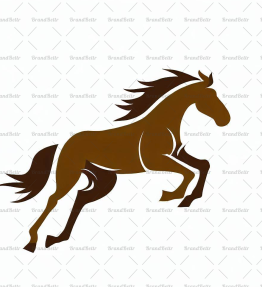 Galoppierendes Pferd